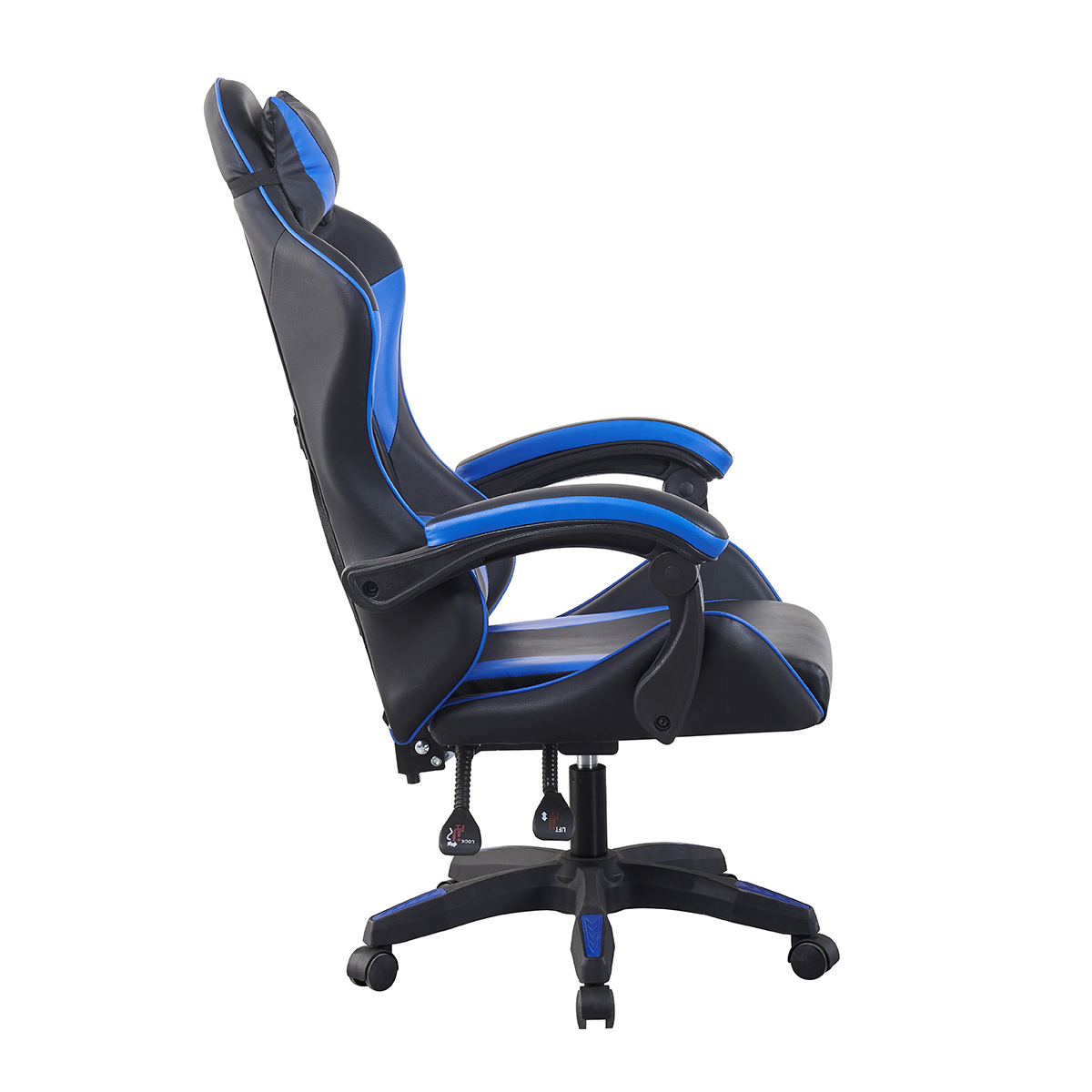Foto 5 pulgar | Silla Gamer Mobi Asher Negro Con Azul