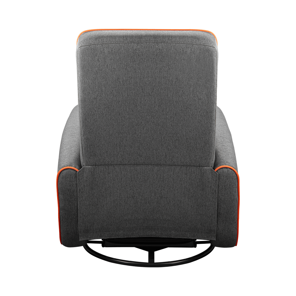 Foto 6 pulgar | Sillon Cougar Fidom Gray/orange Reclinable Giratorio 3mfdfgro.0001