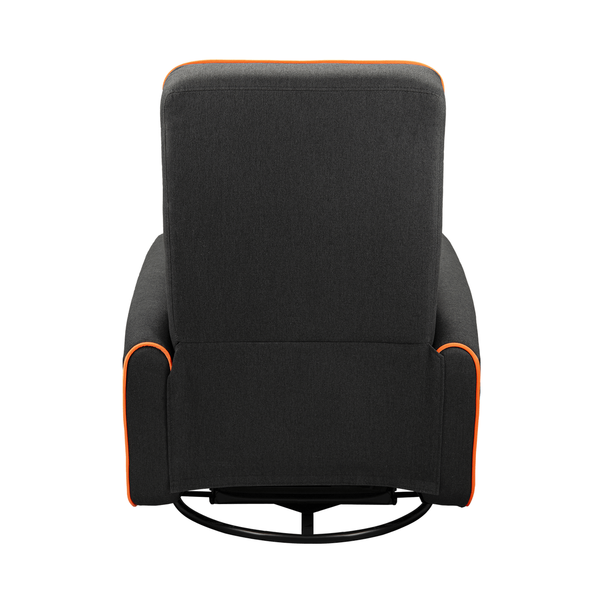Foto 6 pulgar | Sillon Cougar Fidom Black/orange Reclinable Giratorio 3mfdforb.0001