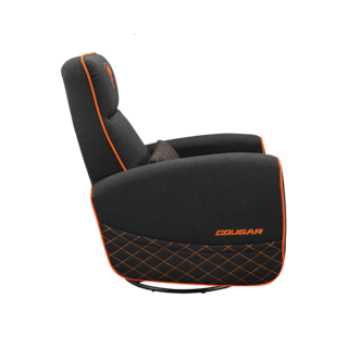 Foto 6 | Sillon Cougar Fidom Black/orange Reclinable Giratorio 3mfdforb.0001