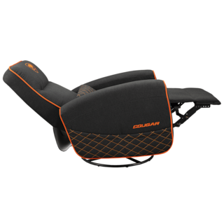Foto 8 | Sillon Cougar Fidom Black/orange Reclinable Giratorio 3mfdforb.0001
