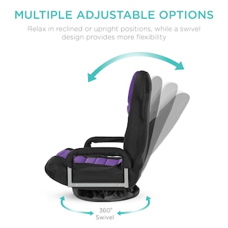 Foto 2 | Silla Para Videojuegos Best Choice Products, Gira 360° Con Soporte Lumbar - Venta Internacional.