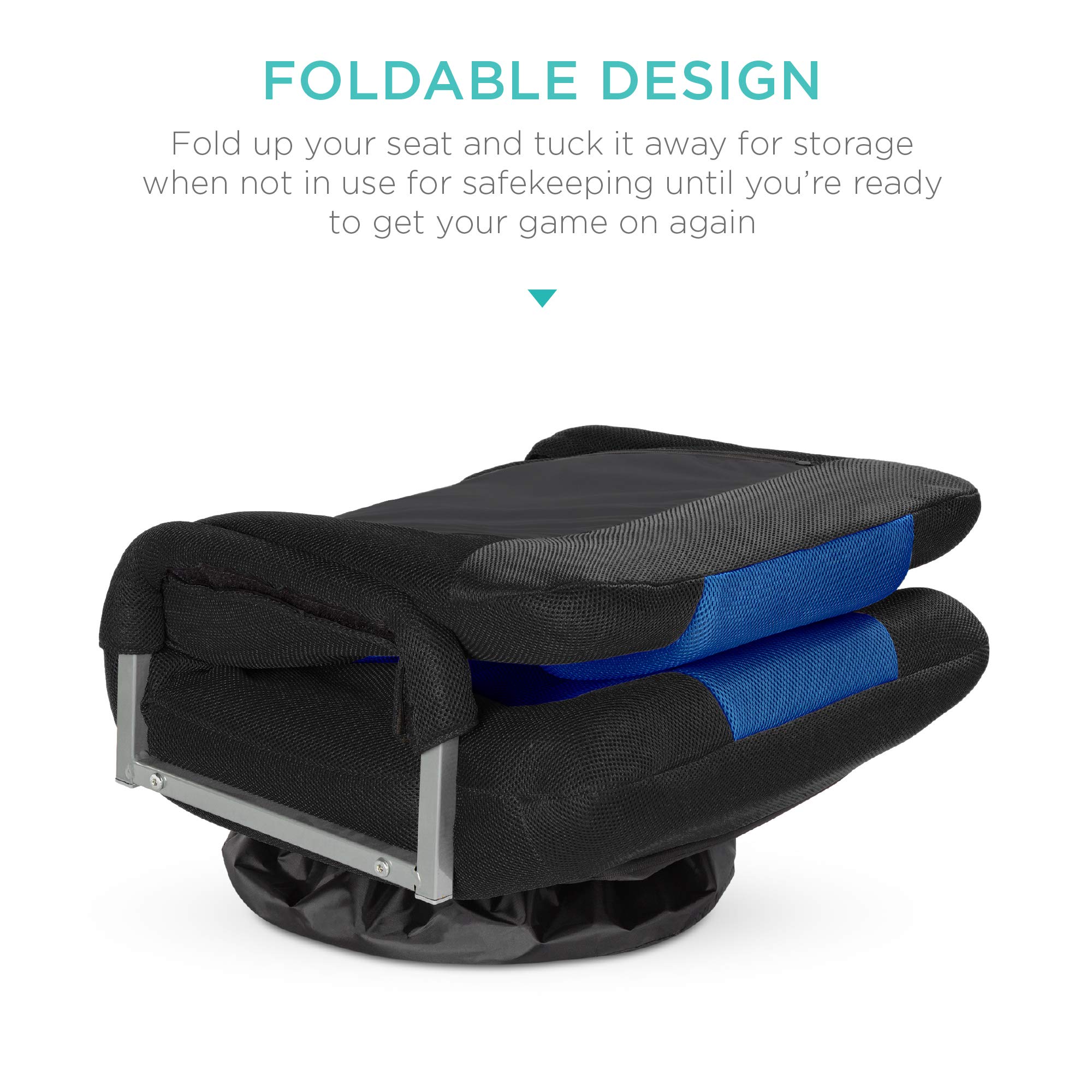 Foto 5 pulgar | Silla Para Videojuegos Best Choice Products, Gira 360° Con Soporte Lumbar - Venta Internacional.