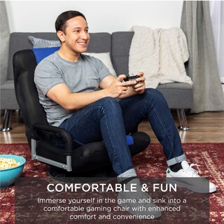 Foto 6 | Silla Para Videojuegos Best Choice Products, Gira 360° Con Soporte Lumbar - Venta Internacional.