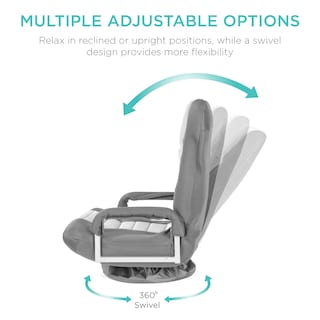 Foto 2 | Silla Para Videojuegos Best Choice Products, Gira 360° Con Soporte Lumbar - Venta Internacional.