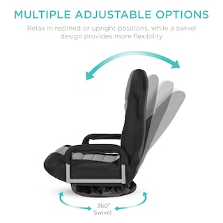 Foto 2 | Silla Para Videojuegos Best Choice Products, Gira 360° Con Soporte Lumbar - Venta Internacional.