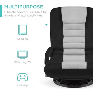 Foto 3 | Silla Para Videojuegos Best Choice Products, Gira 360° Con Soporte Lumbar - Venta Internacional.