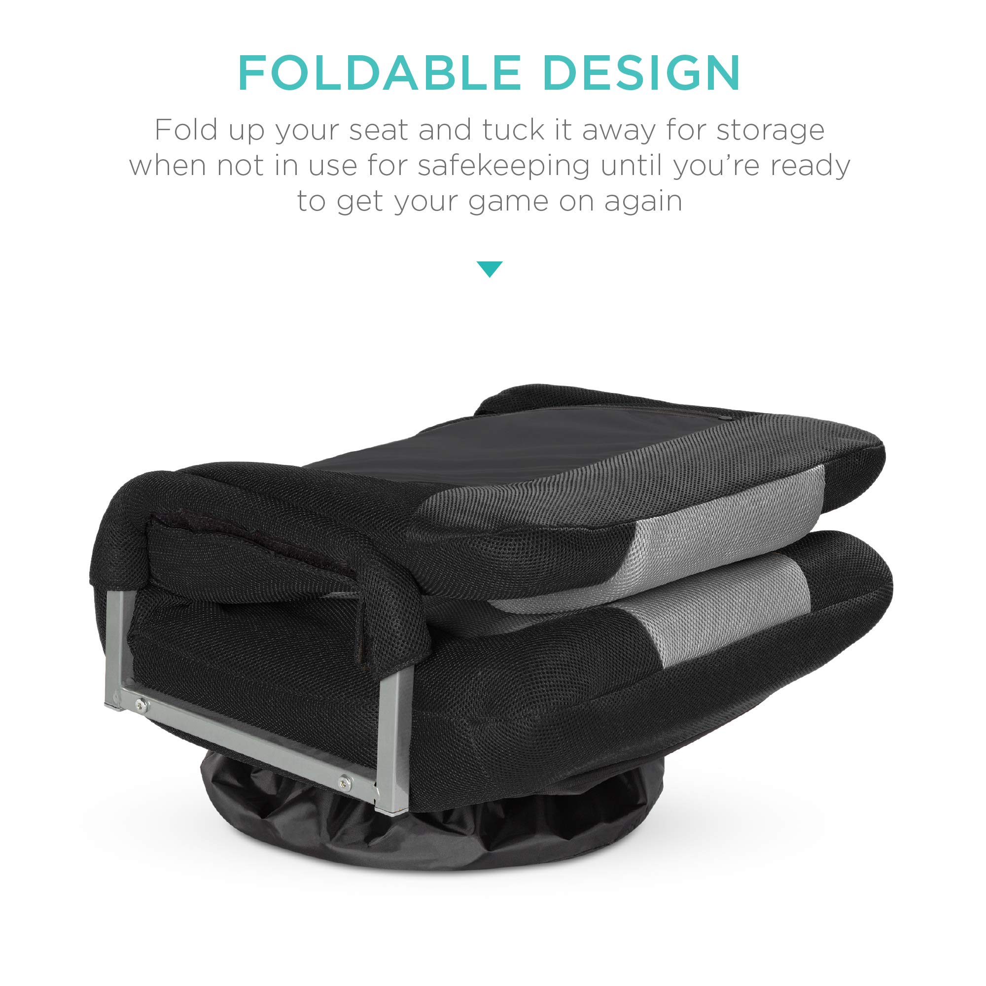 Foto 5 pulgar | Silla Para Videojuegos Best Choice Products, Gira 360° Con Soporte Lumbar - Venta Internacional.