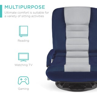 Foto 4 | Silla Para Videojuegos Best Choice Products, Gira 360° Con Soporte Lumbar - Venta Internacional.