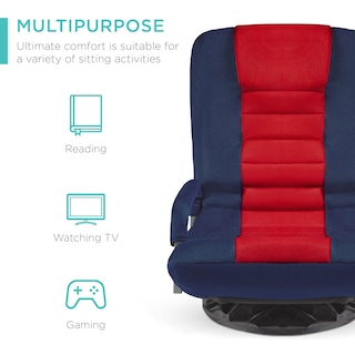 Foto 3 | Silla Para Videojuegos Best Choice Products, Gira 360° Con Soporte Lumbar - Venta Internacional.