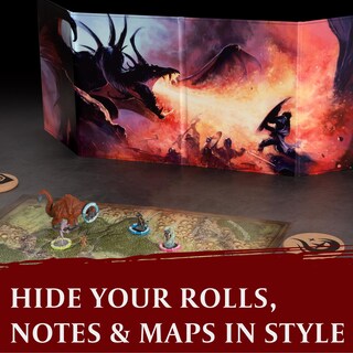 Foto 5 | Pantalla D&d Dm Lynx Dnd 5e A Todo Color Con Insertos Personalizables - Venta Internacional.