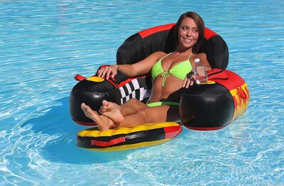 Foto 2 | Floatable Lounge Sportsstuff Siesta Con Reposapiés Plegable - Venta Internacional.