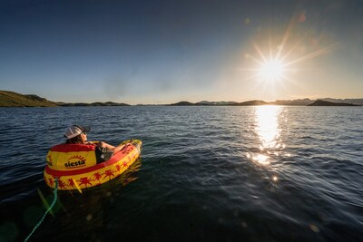Foto 3 | Floatable Lounge Sportsstuff Siesta Con Reposapiés Plegable - Venta Internacional.
