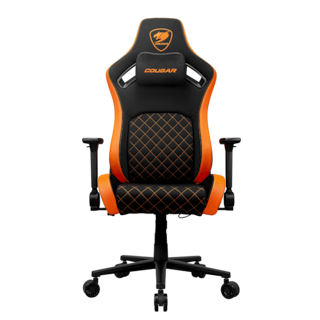 Foto 1 | Silla Cougar Defensor F Negro/naranja Soporta 120kg 3mdfforb.0001