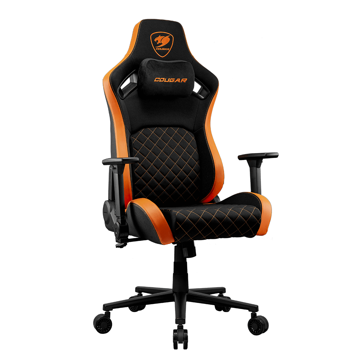 Foto 3 pulgar | Silla Cougar Defensor F Negro/naranja Soporta 120kg 3mdfforb.0001