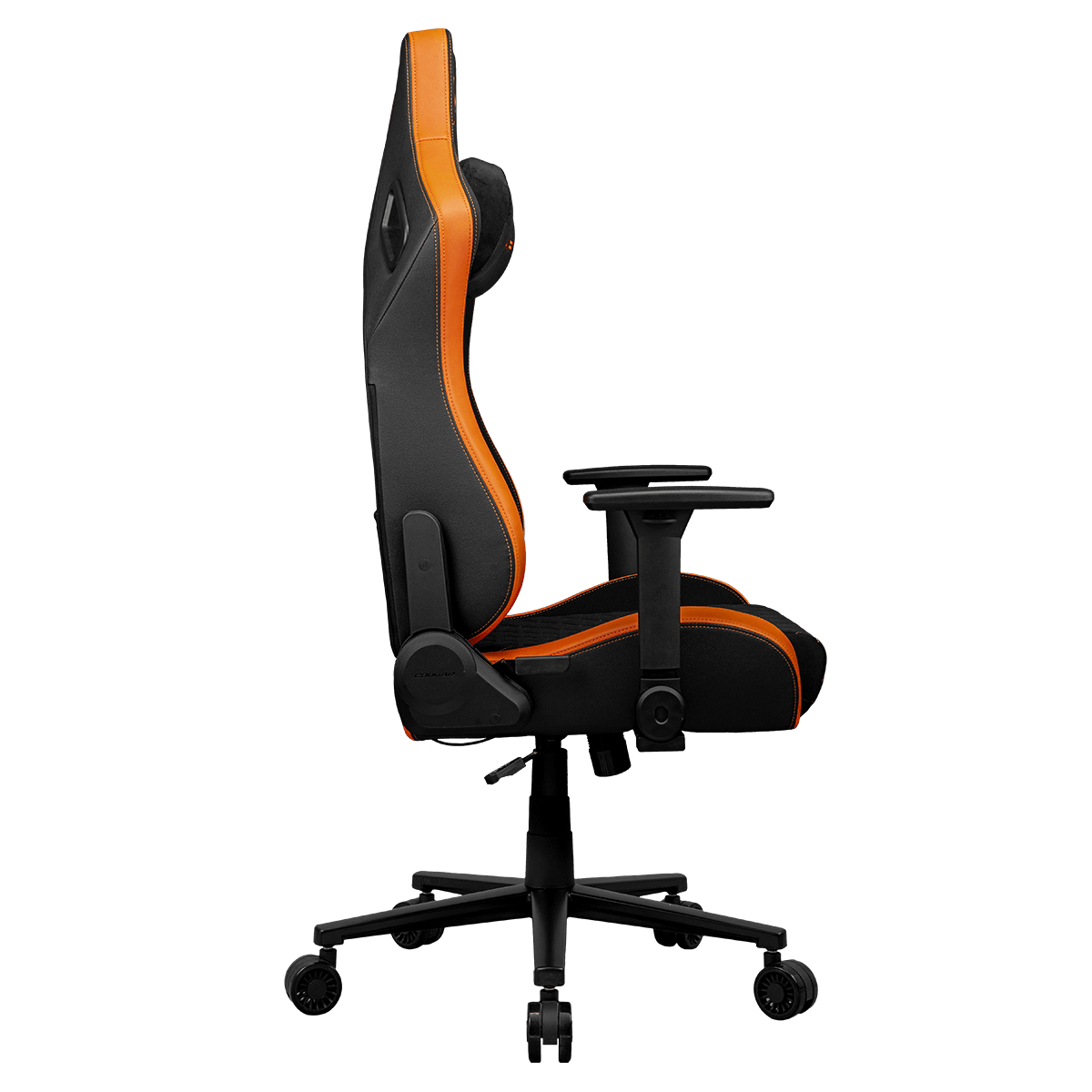 Foto 5 pulgar | Silla Cougar Defensor F Negro/naranja Soporta 120kg 3mdfforb.0001