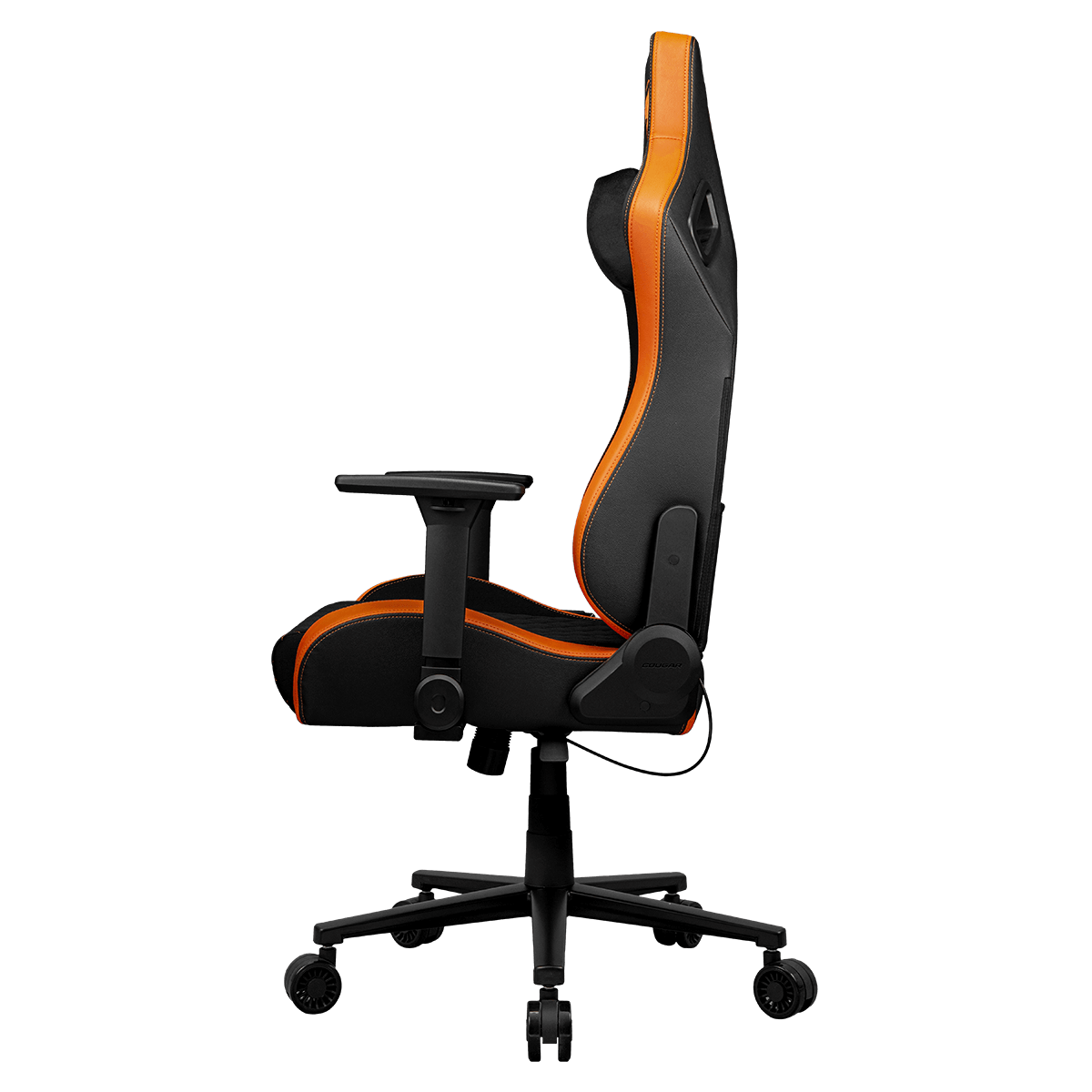 Foto 6 pulgar | Silla Cougar Defensor F Negro/naranja Soporta 120kg 3mdfforb.0001
