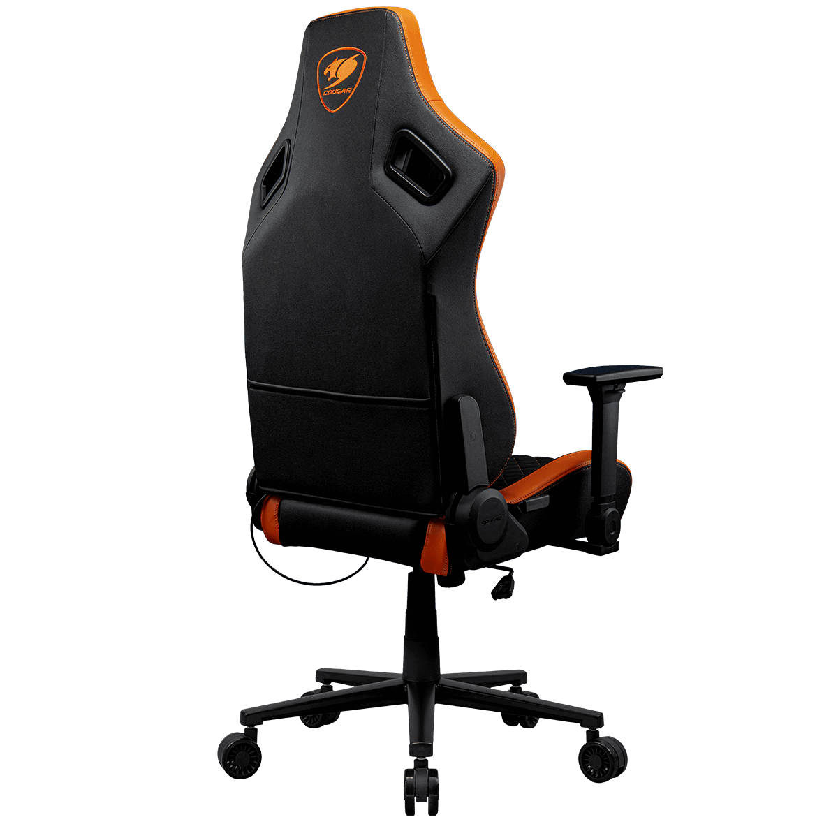 Foto 7 pulgar | Silla Cougar Defensor F Negro/naranja Soporta 120kg 3mdfforb.0001