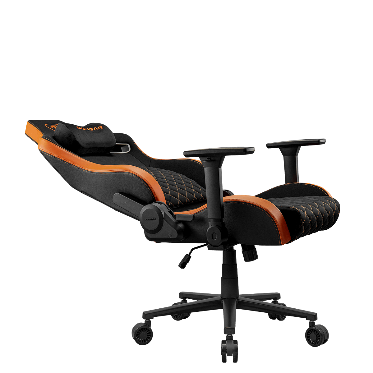 Foto 8 | Silla Cougar Defensor F Negro/naranja Soporta 120kg 3mdfforb.0001