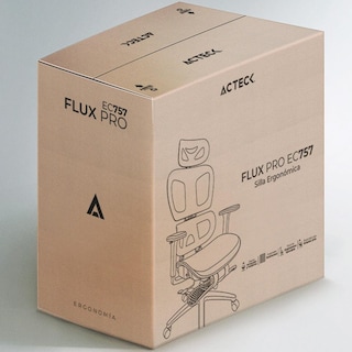 Foto 6 | Silla Ejecutiva Acteck Flux Pro Ec757 Ergonomica Reclinable 135° 136kg Reposabrazos 3d Reposapies Ne
