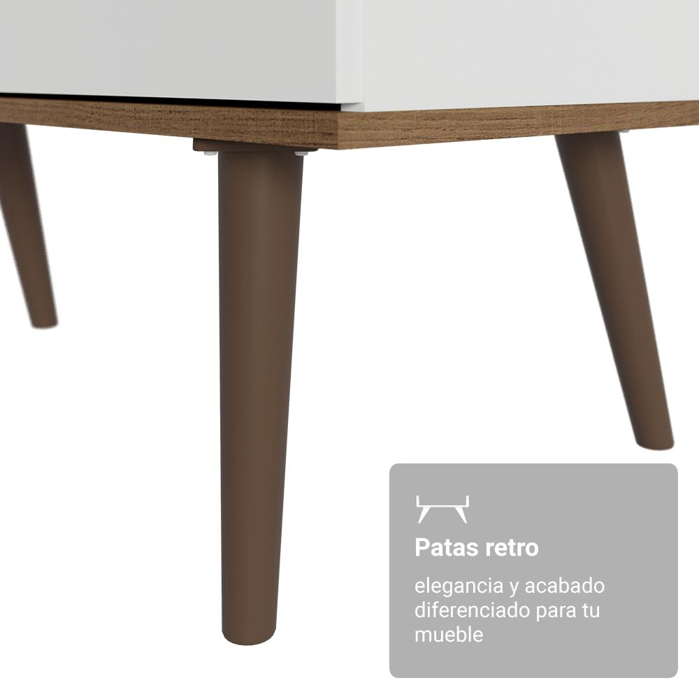 Foto 9 pulgar | Kit Oficina 2 Muebles Madesa Escritorio + Vitrina Multiuso MB