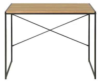 Foto 1 | Escritorio Oficina Madera Mdf Acero Moderno Minimalista