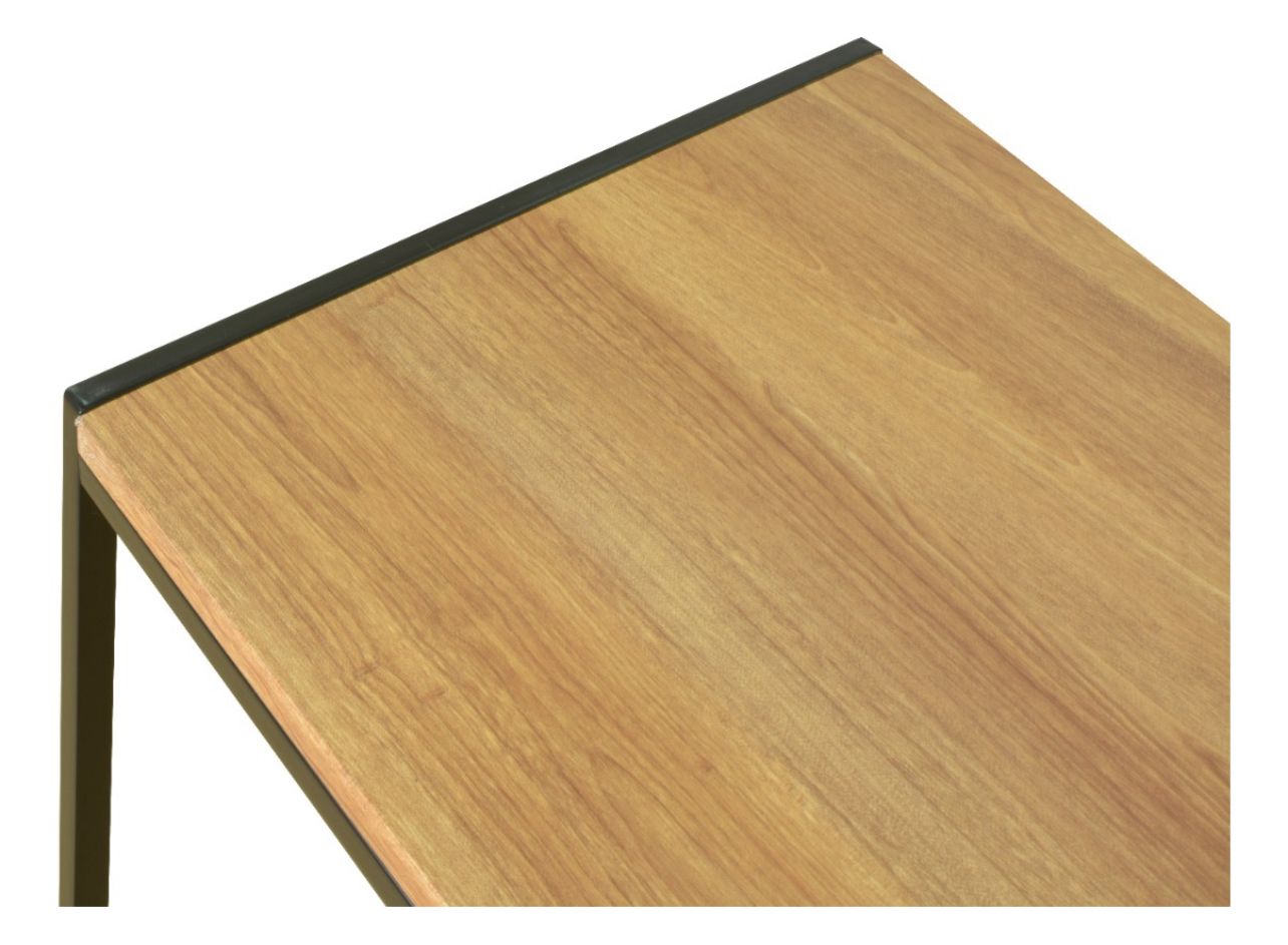 Foto 6 pulgar | Escritorio Oficina Madera Mdf Acero Moderno Minimalista