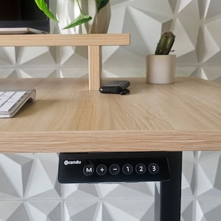 Foto 3 | Escritorio Randu Ajustable Eléctrico Blanco