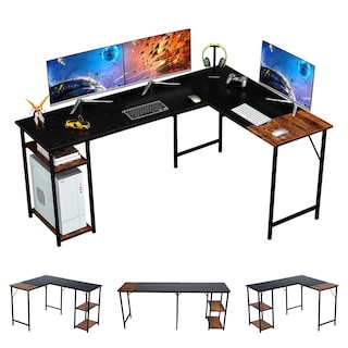 Foto 1 | Escritorio Para Computadora En Forma De L 168cm Gomyhome