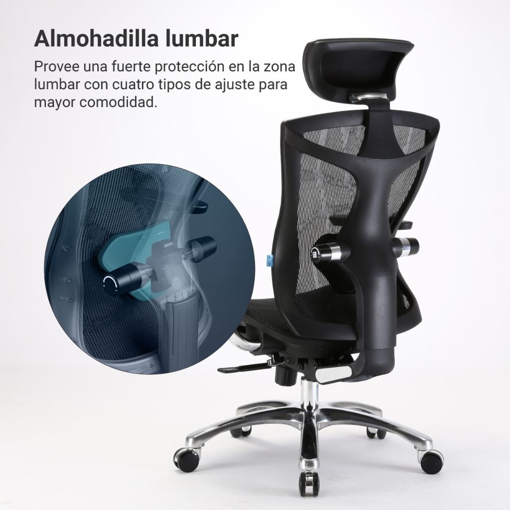 Foto 3 pulgar | Silla Ergonómica Ejecutiva Randu Premium V2