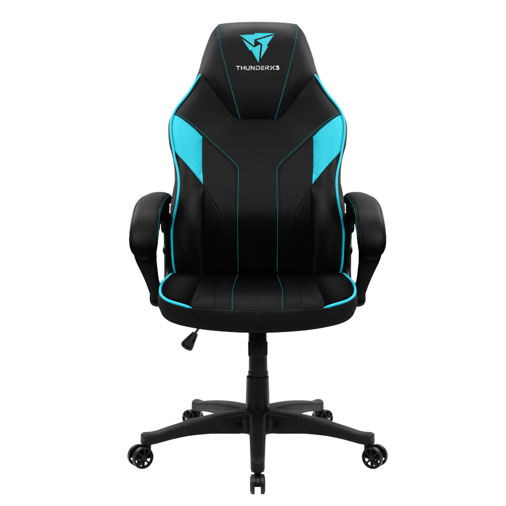 Foto 2 pulgar | Silla Gamer Thunder X3 Ec1 Negro/cyan