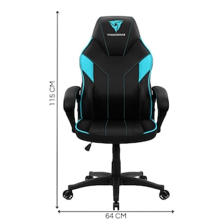 Foto 6 | Silla Gamer Thunder X3 Ec1 Negro/cyan