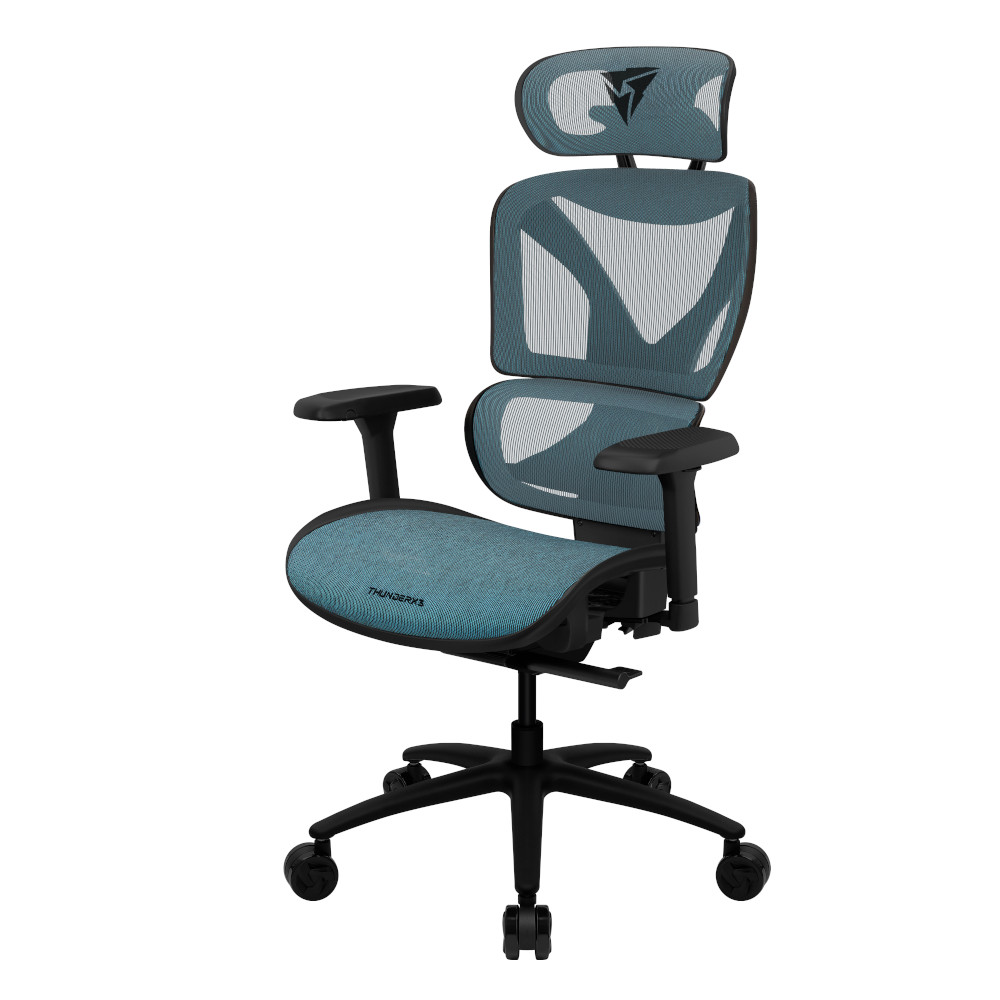 Foto 4 pulgar | Silla Gamer ThunderX3 Azul