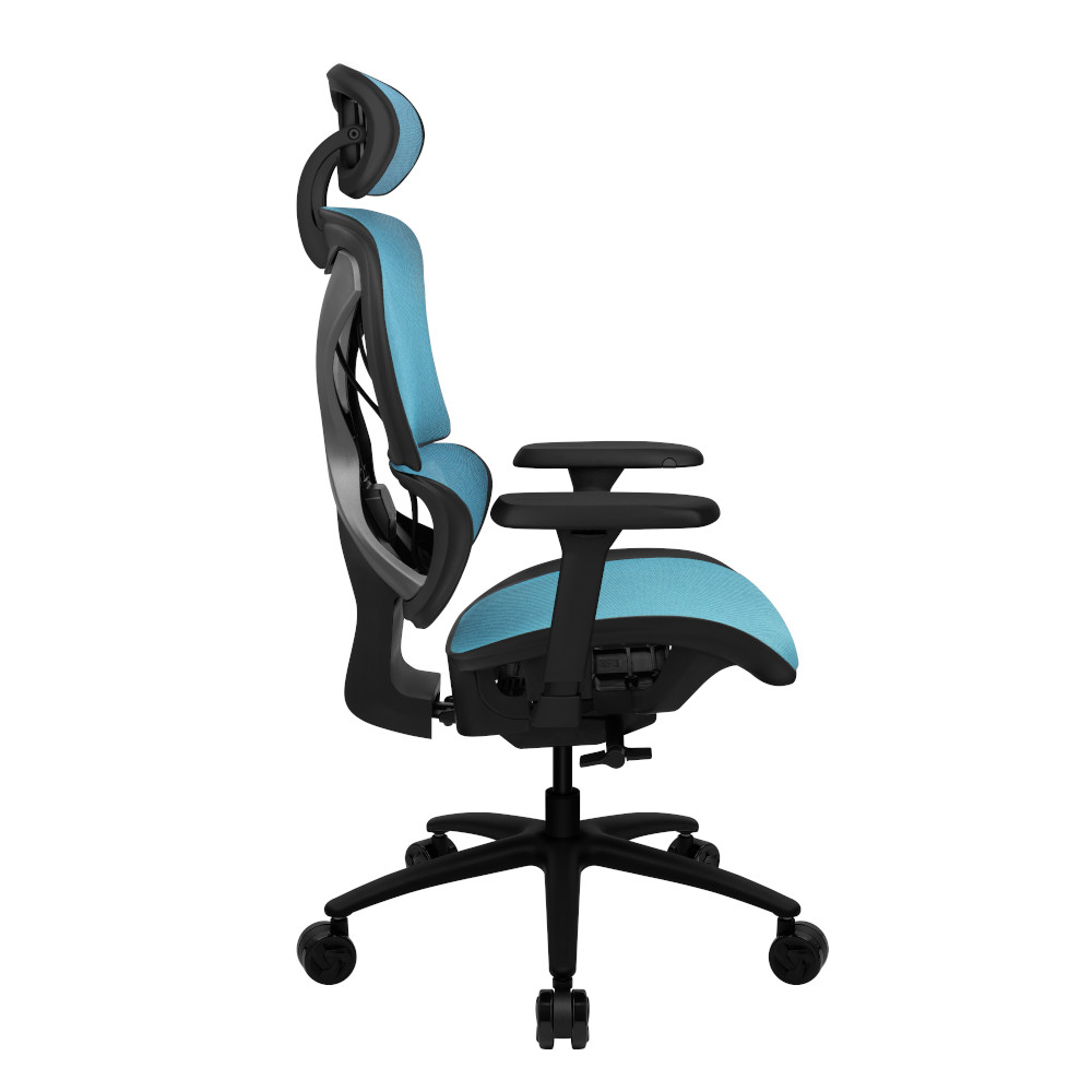 Foto 5 pulgar | Silla Gamer ThunderX3 Azul