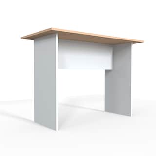Foto 2 | Escritorio Esencial Minimalista Y Práctico Randu 100x50 - 15mm Mad. Clara Con Blanco