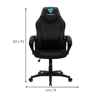 Foto 6 | Silla Gamer ThunderX3 Negra