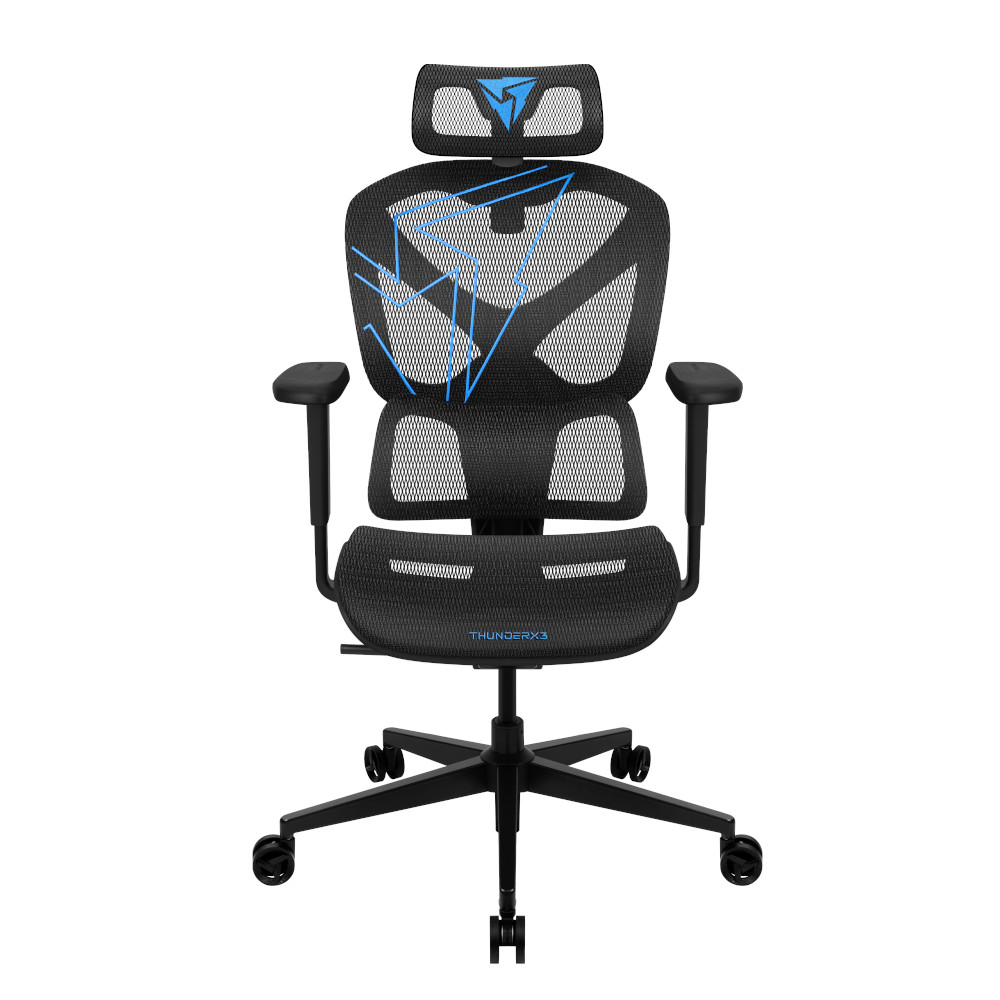 Foto 2 pulgar | Silla Gamer / Escritorio Thunderx3 Ytc Racer Color Azul Soporta Hasta 150kg