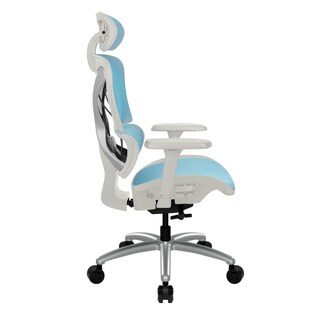 Foto 4 | Silla Gamer / Escritorio Thunderx3 Xtc Chroma Color Azul C/blanco Soporta Hasta 150kg
