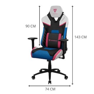 Foto 6 | Silla Gamer Thunder X3 Tc5 Max Diva Color Rosa Soporta Hasta 150 Kg
