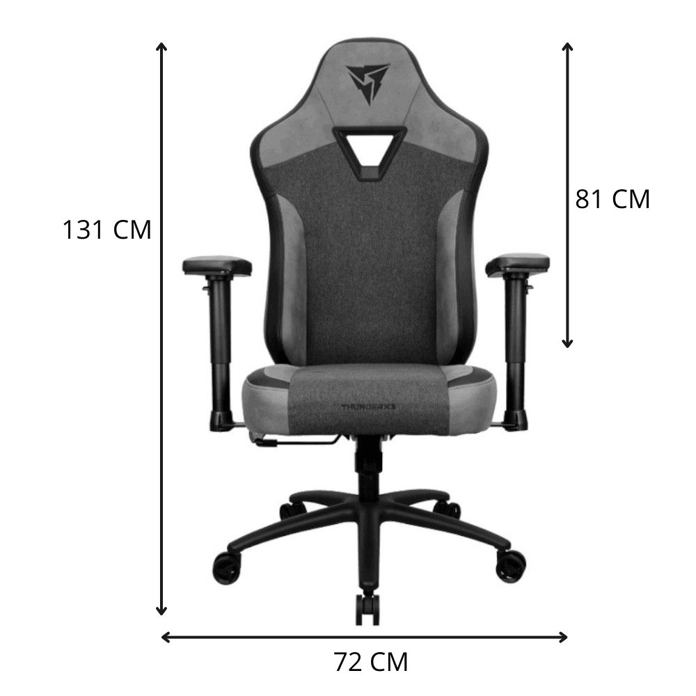 Foto 7 pulgar | Silla Gamer/escritorio Thunder X3 Eaze Loft Color Negro Soporta Hasta 125kg