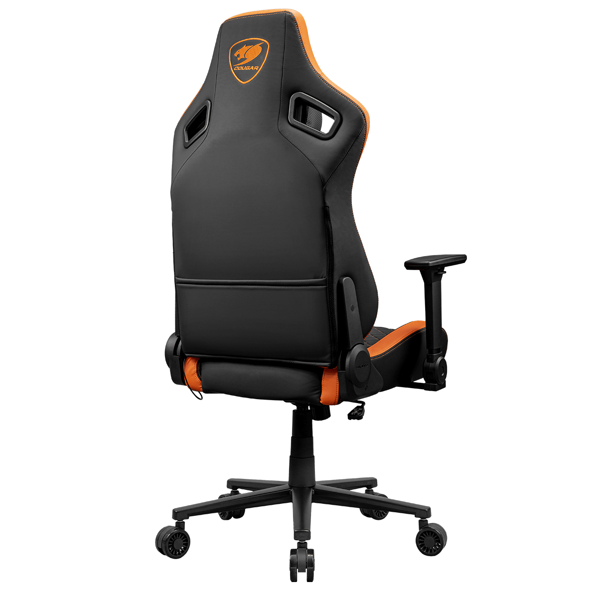 Foto 7 pulgar | Silla Cougar Defensor Negro/naranja Soporta 120kg 3mdflorb.0001