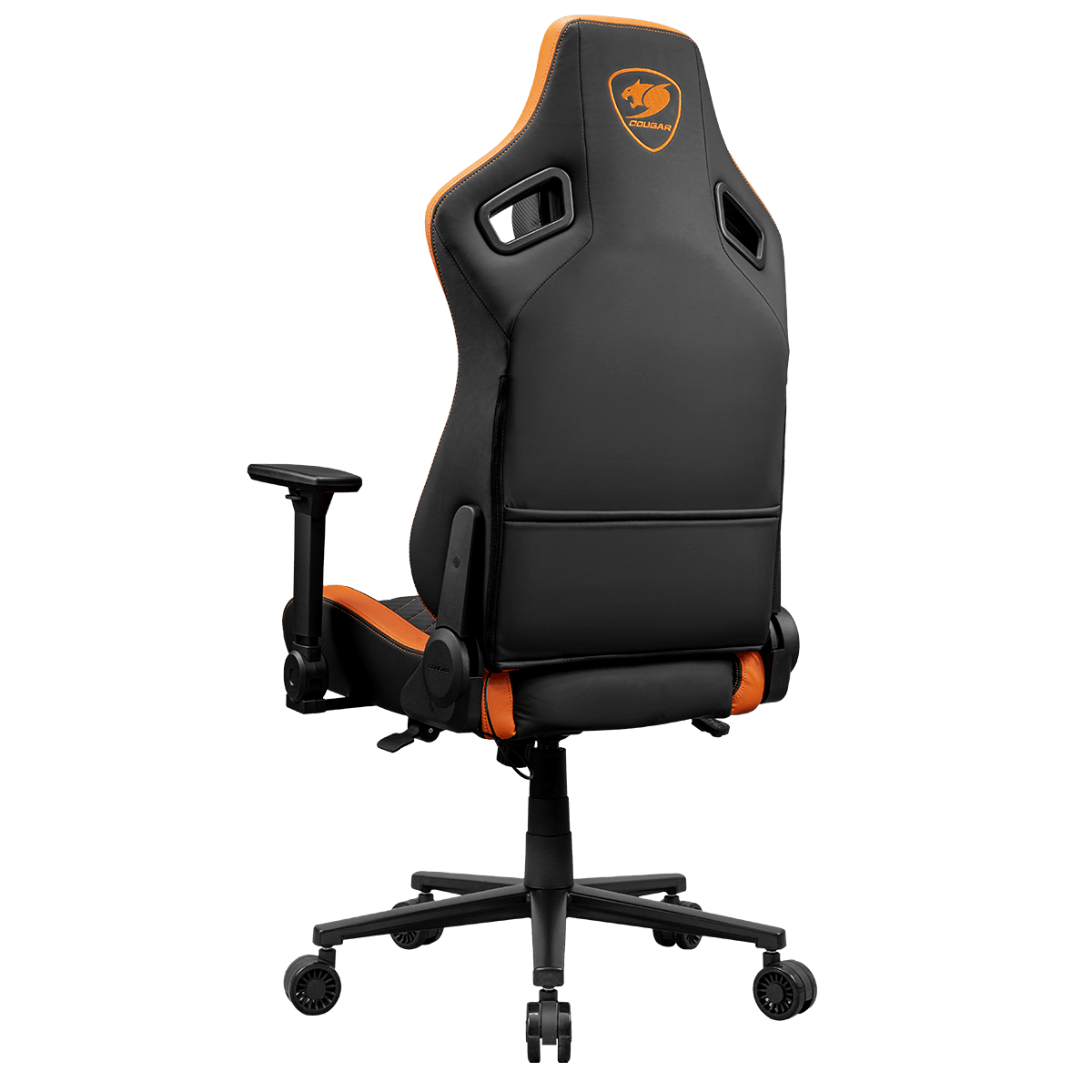 Foto 8 pulgar | Silla Cougar Defensor Negro/naranja Soporta 120kg 3mdflorb.0001
