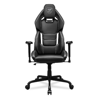 Foto 1 | Silla Gamer Cougar Hotrod Black De Cuero Sintetico Soporta Hasta 136kg