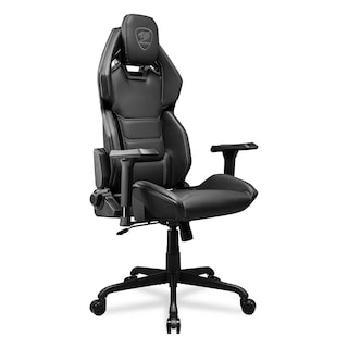 Foto 2 | Silla Gamer Cougar Hotrod Black De Cuero Sintetico Soporta Hasta 136kg