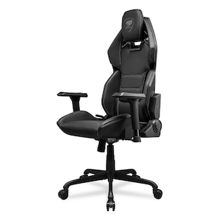 Foto 3 | Silla Gamer Cougar Hotrod Black De Cuero Sintetico Soporta Hasta 136kg