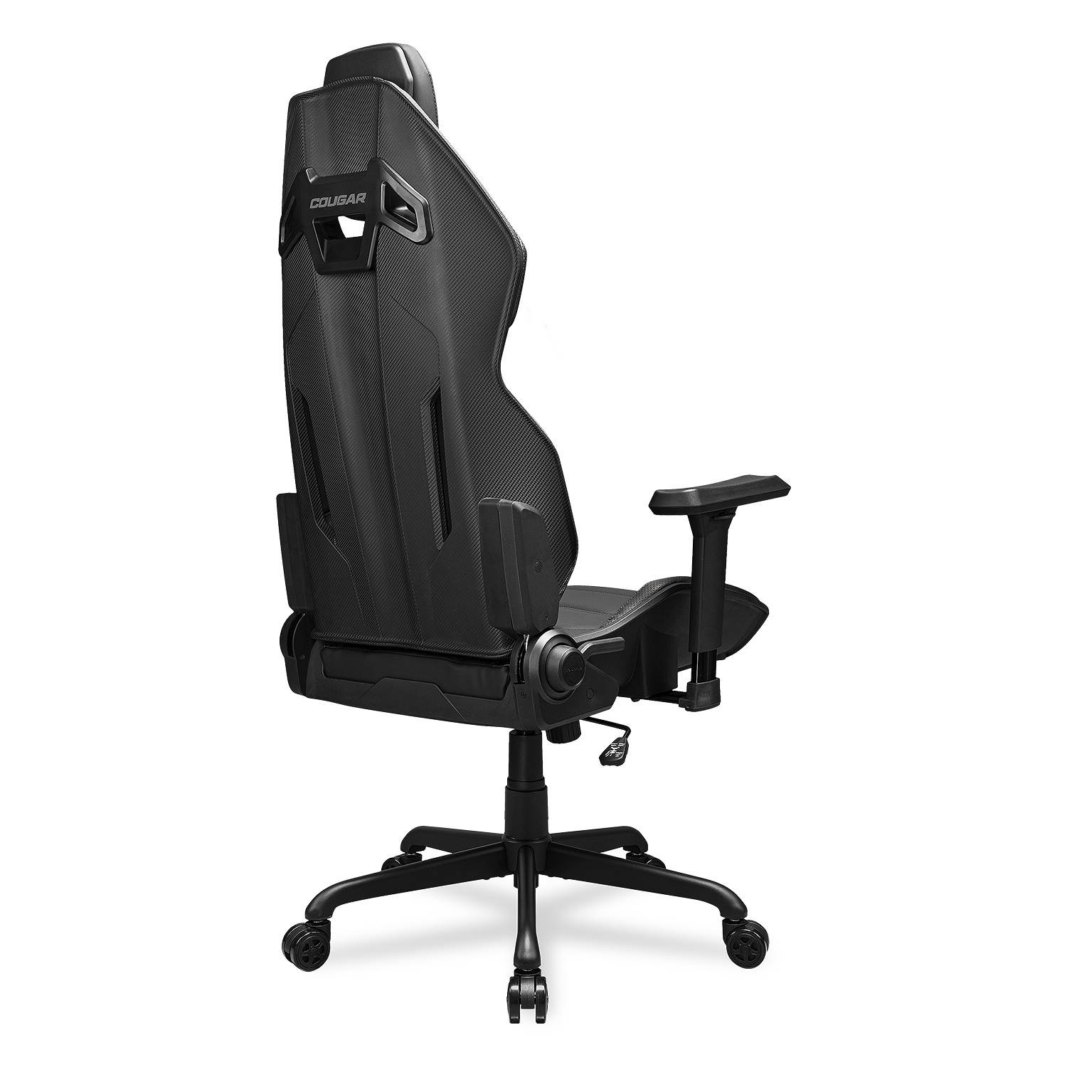 Foto 7 pulgar | Silla Gamer Cougar Hotrod Black De Cuero Sintetico Soporta Hasta 136kg