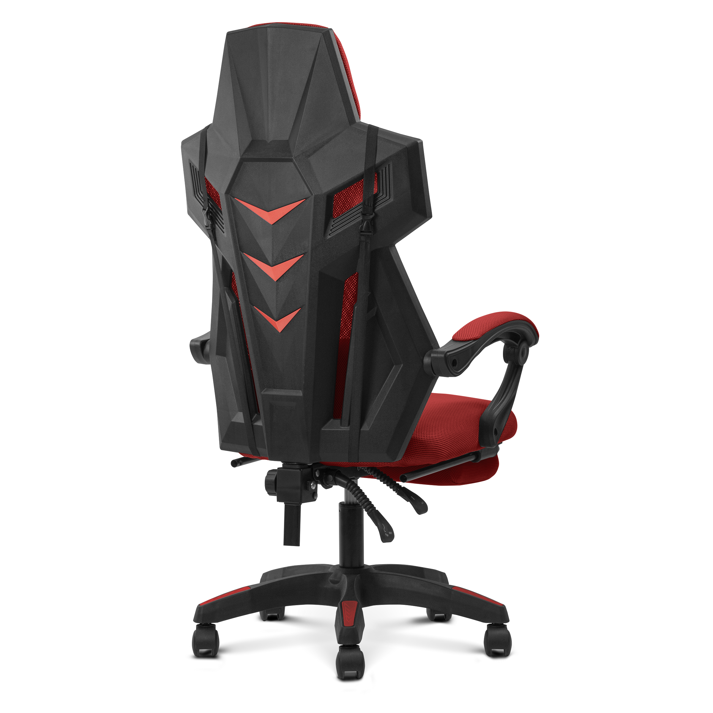 Foto 4 pulgar | Silla Gamer Playfever Shadow Tela Mesh Transpirable Oficina (rojo)
