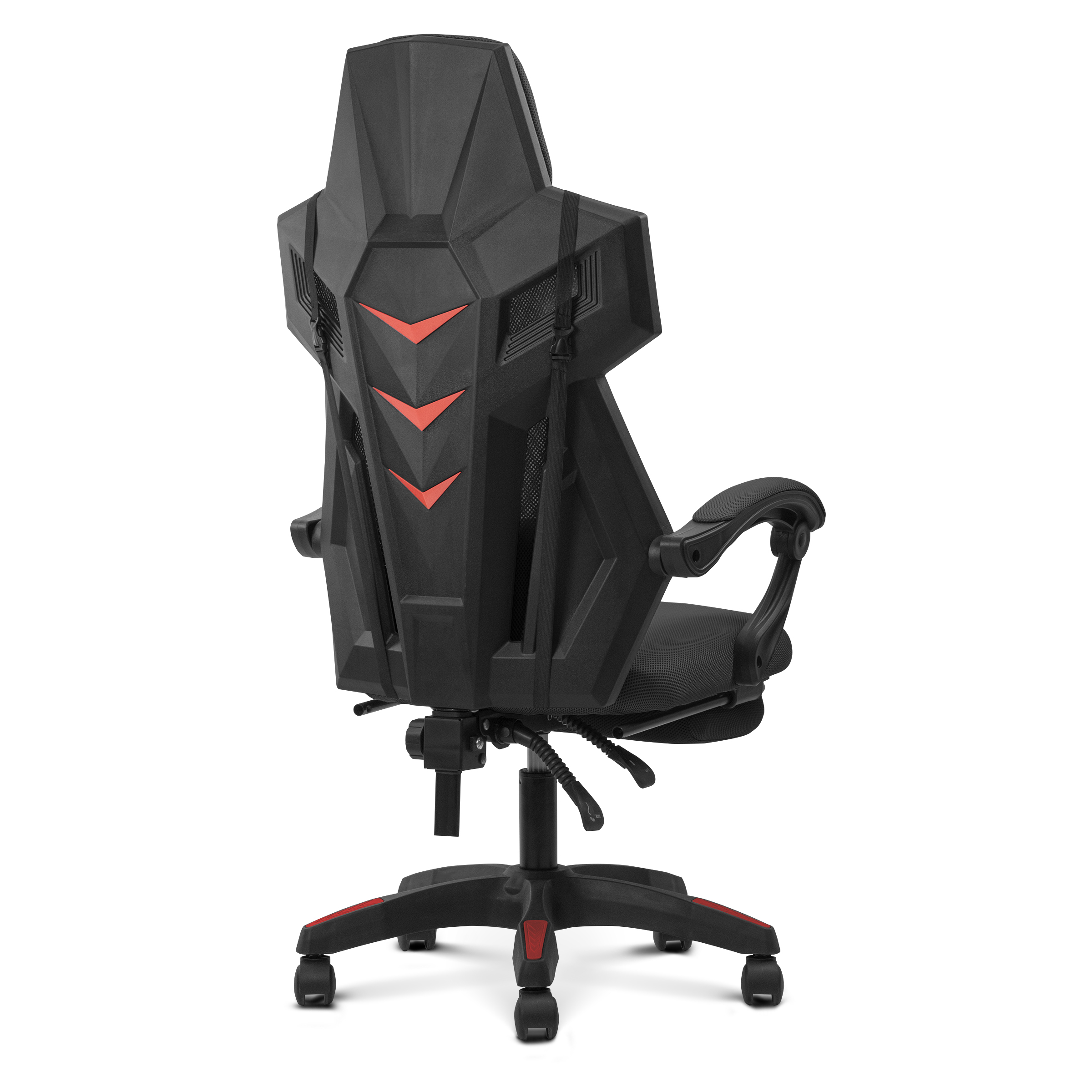 Foto 4 pulgar | Silla Gamer Playfever Shadow Tela Mesh Transpirable Oficina (Negro)