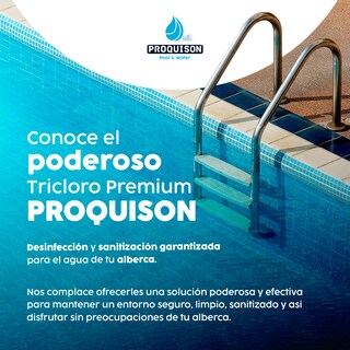 Foto 3 | Cloro para Alberca 10 Kg Tabletas 3 Pulgadas Proquison 90%