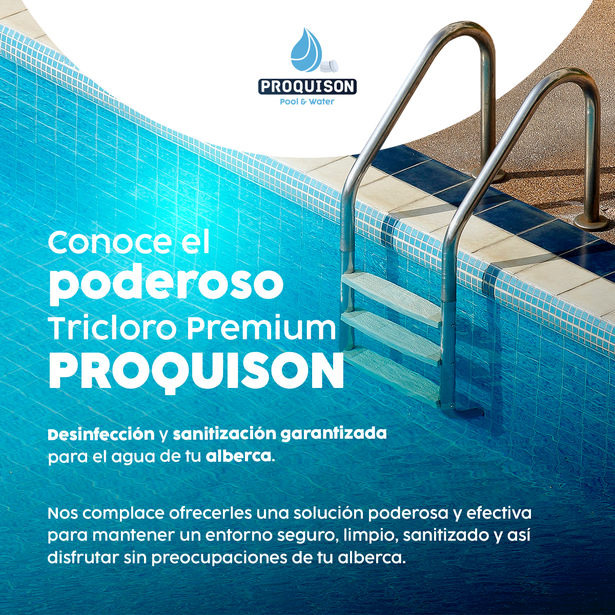 Foto 4 | Cloro Para Alberca Granular 20 Kg Proquison 90% Desinfección
